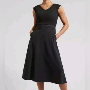 Athleta Ryder dress in black